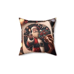 Cozy Christmas Santa Pillow | Holiday Decor for Home