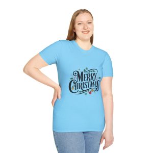 Unisex Softstyle Christmas & Nature Graphic T-Shirt | Festive Holiday Apparel