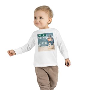Merry Christmas Toddler Long Sleeve Tee
