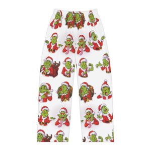 Women Christmas Grinch Pajamas Pants Christmas Pajamas AOP Design | Christmas Gifts for Her