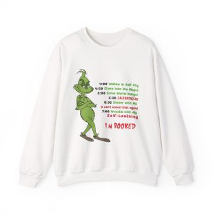 Unisex Funny Merry Christmas Grinch Sweatshirt for Womens & Men | The Grinch Sweatshirt  – Plus Size Cute Christmas Sweatshirts