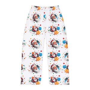 Santa Pajamas | Funny Christmas Pajama Pants for Men | Family Christmas Pajamas | Cute Santa Claus Pajamas | Adult Christmas Pants