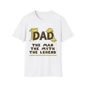 Dad Gifts –  The Man The Myth The Legend T-Shirt | Funny Gifts for Dad | New Dad Gift Shirt | Fathers Day T-Shirt | Unisex Tee
