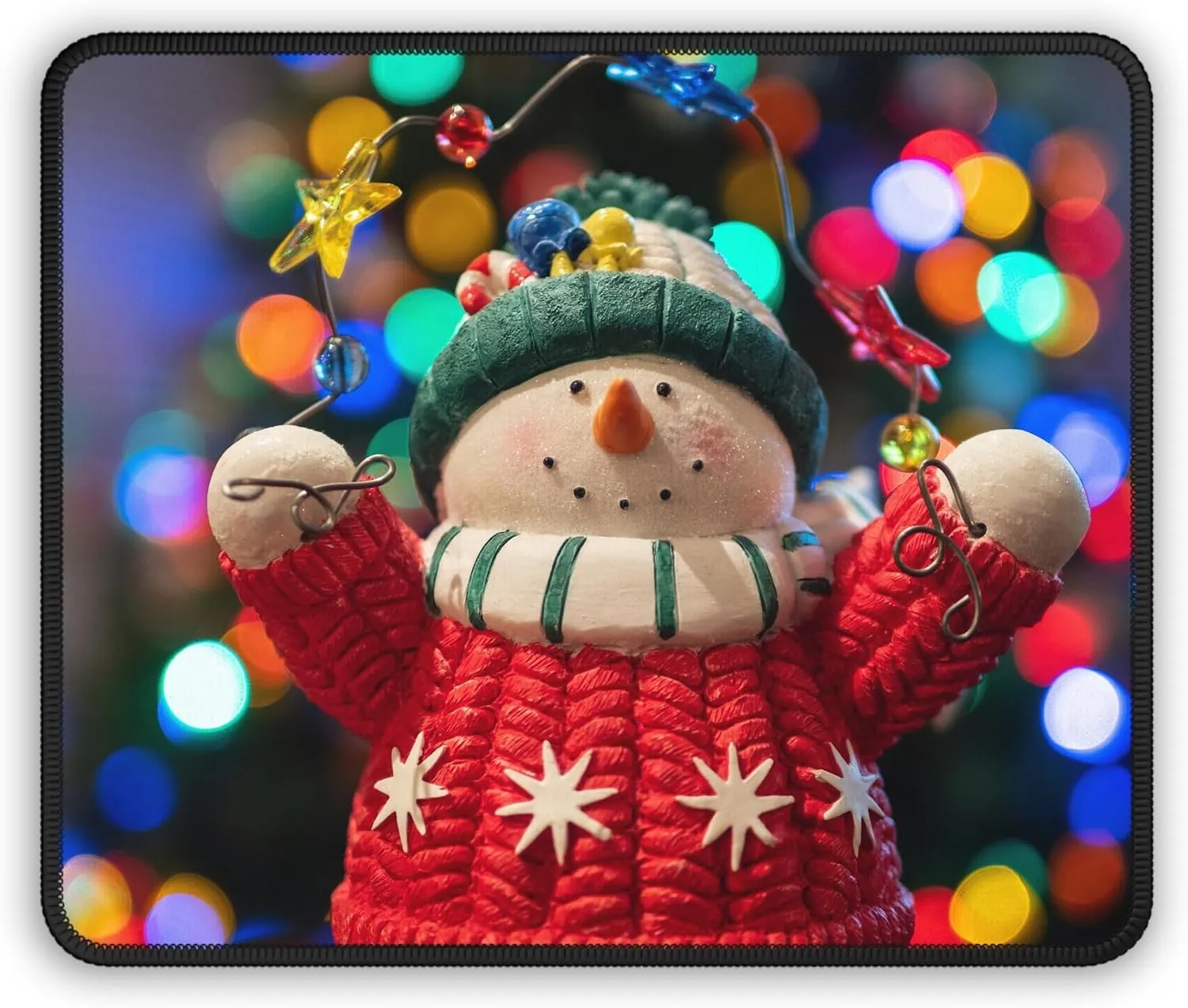 Christmas Mouse Pad Snowman