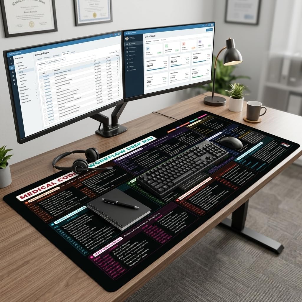 Medical Coding Desk Mat