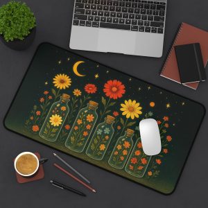 Wildflower Kawaii Desk Mat