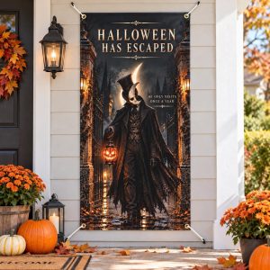 Vertical Halloween Banner