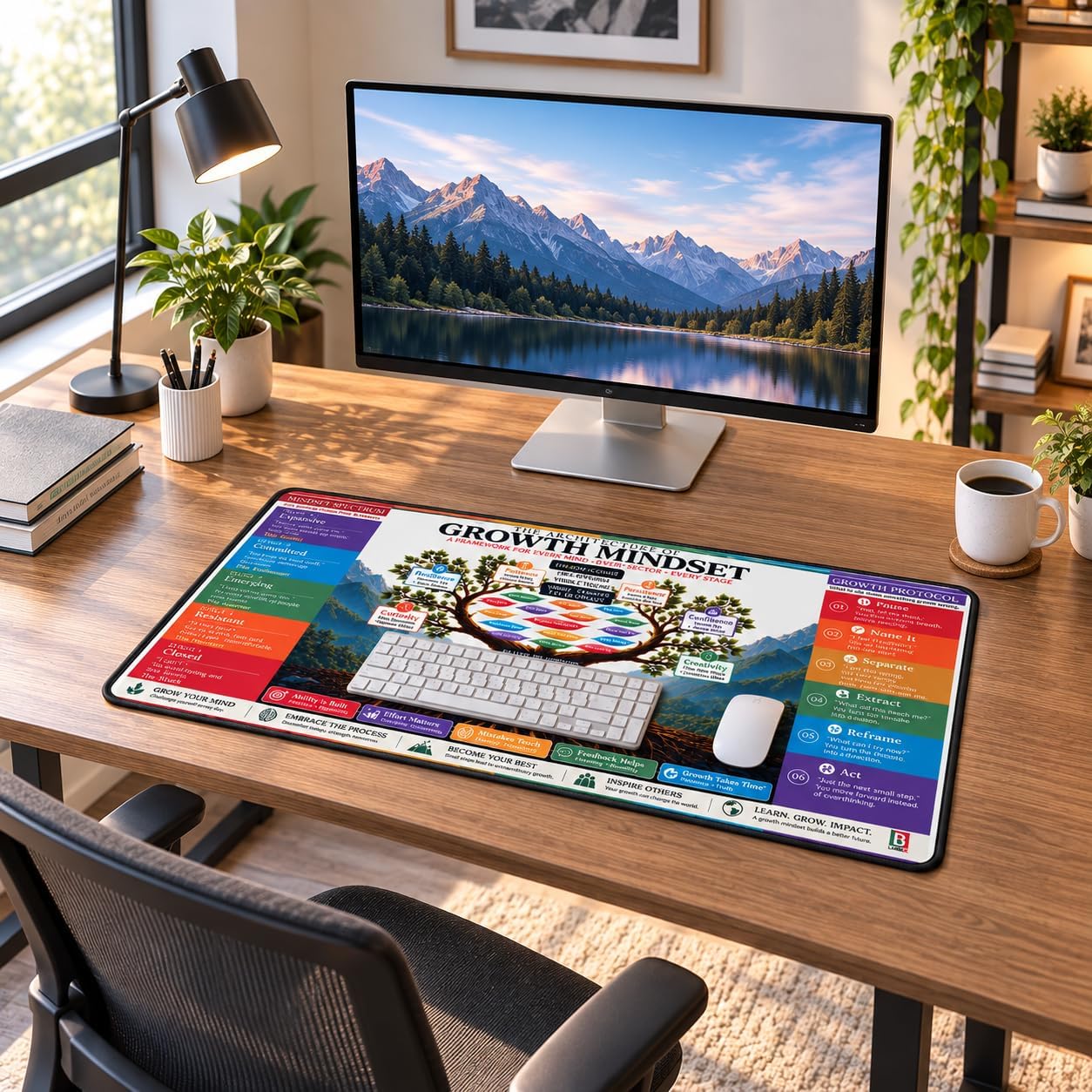 Growth Mindset Desk Mat